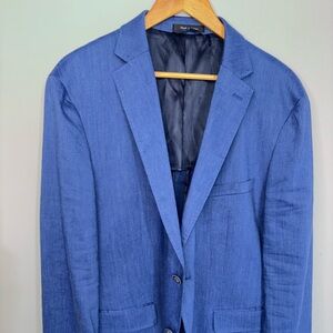 Calvin Klein Elegant Blue Men's Blazer Size XL